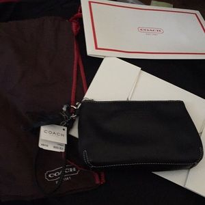 Authentic Leather Coach Small Bag